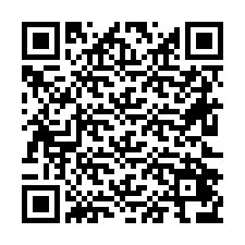 QR-code voor telefoonnummer +26622476611