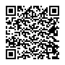 Código QR para número de teléfono +26622476623