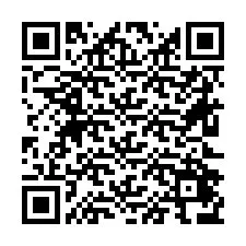 QR код за телефонен номер +26622476641