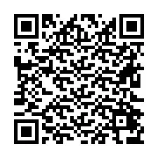 QR-code voor telefoonnummer +26622476655