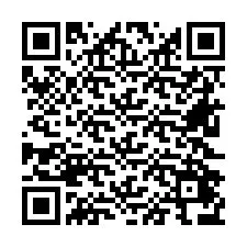 Código QR para número de teléfono +26622476677