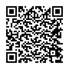 QR-code voor telefoonnummer +26622476679