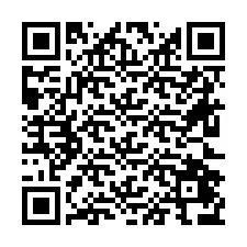 QR-Code für Telefonnummer +26622476701