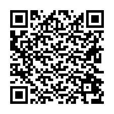 QR код за телефонен номер +26622476765