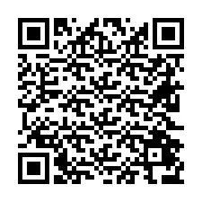 QR код за телефонен номер +26622476769