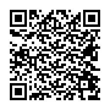 QR код за телефонен номер +26622476773