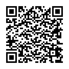 QR Code pour le numéro de téléphone +26622476808