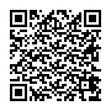 QR Code pour le numéro de téléphone +26622476814