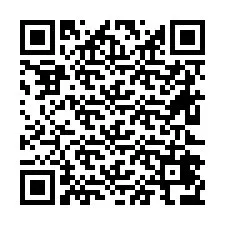 QR код за телефонен номер +26622476851