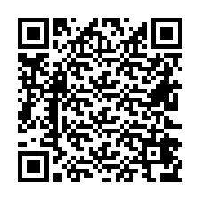 Código QR para número de teléfono +26622476857