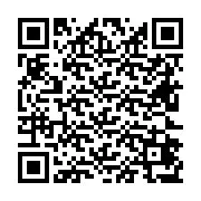 QR Code pour le numéro de téléphone +26622477006