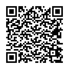 Código QR para número de teléfono +26622477043