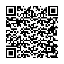 Codice QR per il numero di telefono +26622477056