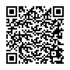 Codice QR per il numero di telefono +26622477158