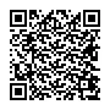 QR-code voor telefoonnummer +26622477176