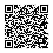 QR-code voor telefoonnummer +26622477184