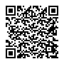 Codice QR per il numero di telefono +26622477209