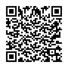 Codice QR per il numero di telefono +2673136004