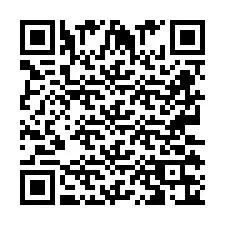 Codice QR per il numero di telefono +2673136036