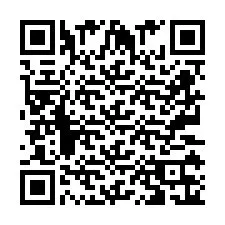 Codice QR per il numero di telefono +2673136108