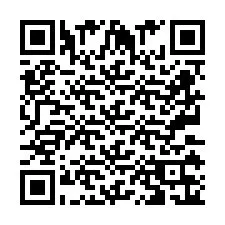 Codice QR per il numero di telefono +2673136110