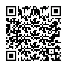 Kode QR untuk nomor Telepon +2673136115