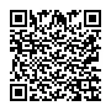 Codice QR per il numero di telefono +2673136164