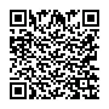 Codice QR per il numero di telefono +2673136176