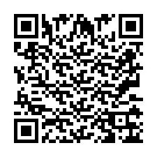 Codice QR per il numero di telefono +2673136201