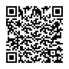 Kode QR untuk nomor Telepon +2673136208