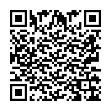 Codice QR per il numero di telefono +2673136254