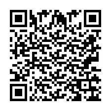 Codice QR per il numero di telefono +2673136255