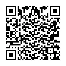 QR код за телефонен номер +2673136267