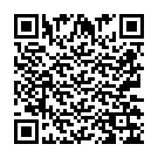 Codice QR per il numero di telefono +2673136274