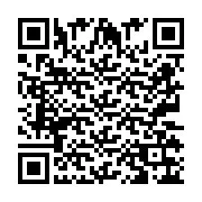 QR-code voor telefoonnummer +2673136278