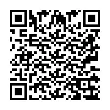 Codice QR per il numero di telefono +2673136310