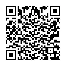 Codice QR per il numero di telefono +2673136321