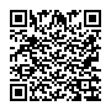 QR-code voor telefoonnummer +2673136327