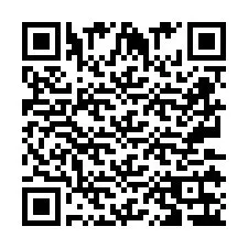 QR код за телефонен номер +2673136344