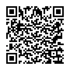 Codice QR per il numero di telefono +2673136345