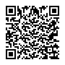 QR код за телефонен номер +2673136347