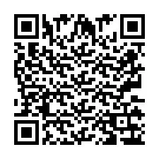 Kode QR untuk nomor Telepon +2673136350