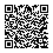 Codice QR per il numero di telefono +2673136355