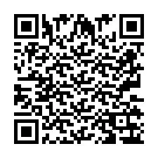 QR код за телефонен номер +2673136360