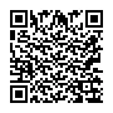 QR Code pour le numéro de téléphone +2673136365