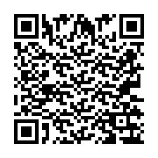 Codice QR per il numero di telefono +2673136373