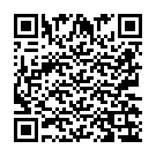 Código QR para número de telefone +2673136378