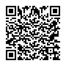 QR-код для номера телефона +2673136627