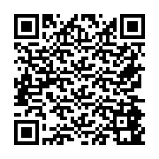 QR Code for Phone number +26774841896