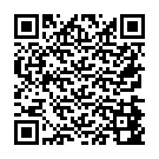 QR-Code für Telefonnummer +26774842004